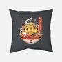 Robo Ramen-none removable cover w insert throw pillow-Alundrart