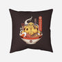 Robo Ramen-none removable cover w insert throw pillow-Alundrart