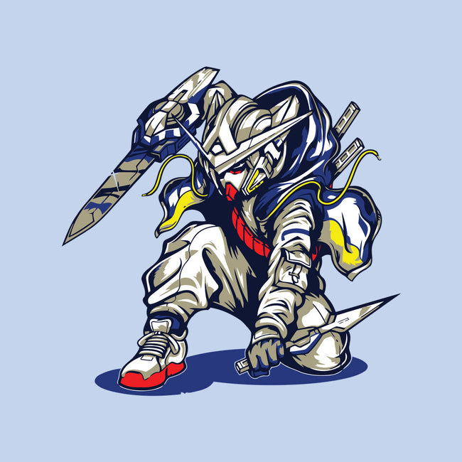Gundam Ninja-none removable cover w insert throw pillow-Rudy