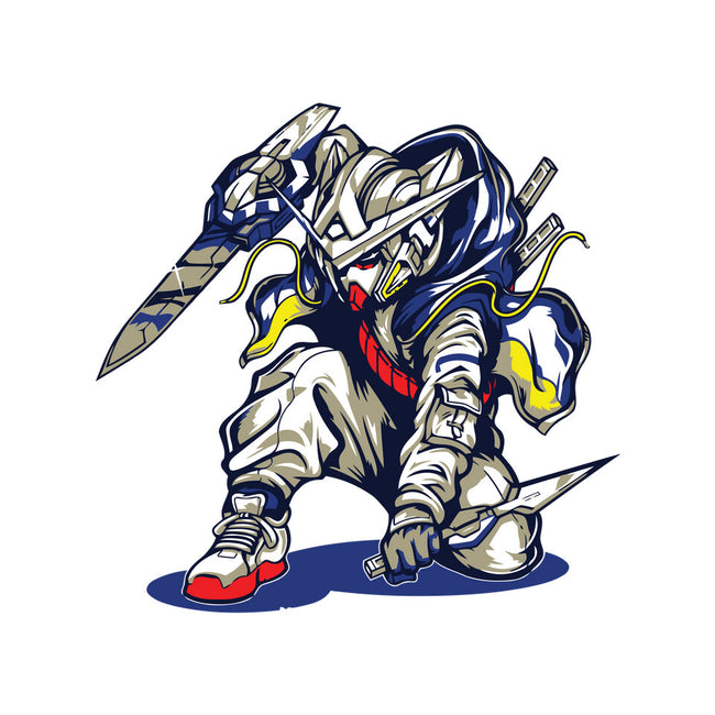 Gundam Ninja-unisex pullover sweatshirt-Rudy