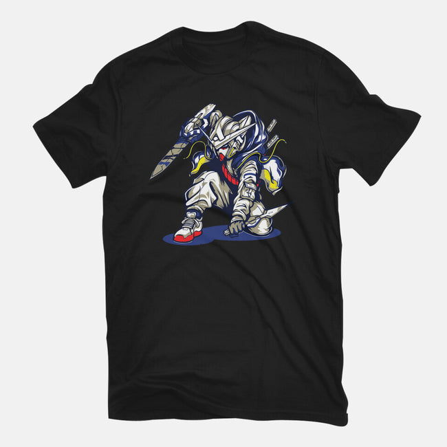 Gundam Ninja-mens heavyweight tee-Rudy