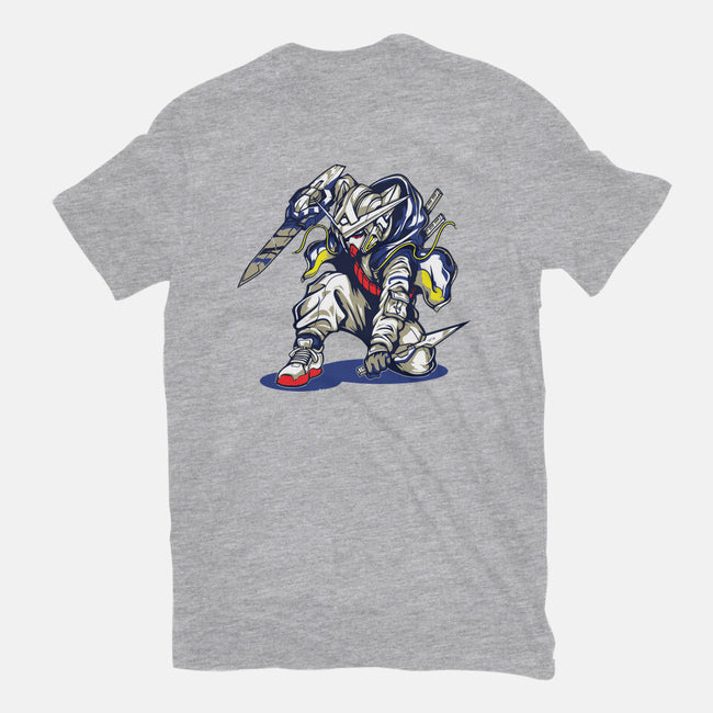 Gundam Ninja-mens heavyweight tee-Rudy
