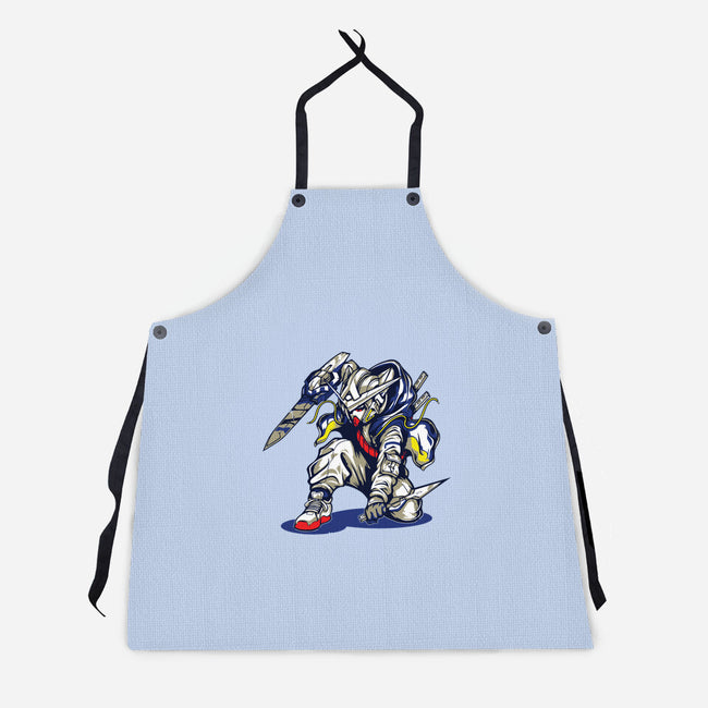 Gundam Ninja-unisex kitchen apron-Rudy