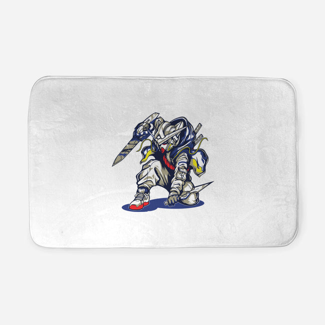 Gundam Ninja-none memory foam bath mat-Rudy