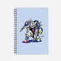 Gundam Ninja-none dot grid notebook-Rudy