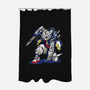 Gundam Ninja-none polyester shower curtain-Rudy