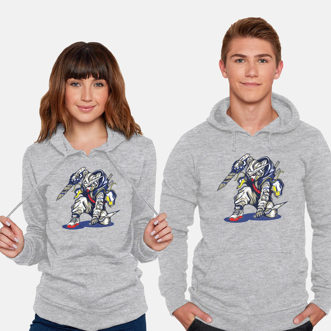 Gundam Ninja-unisex pullover sweatshirt-Rudy