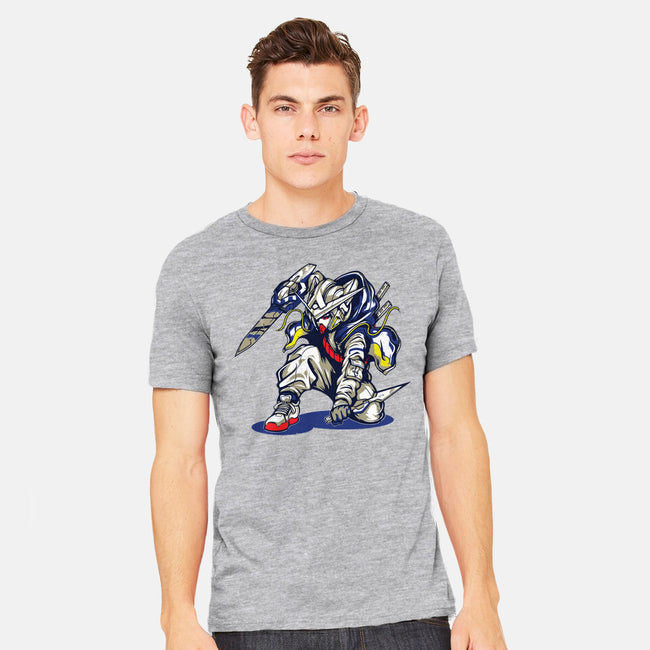 Gundam Ninja-mens heavyweight tee-Rudy