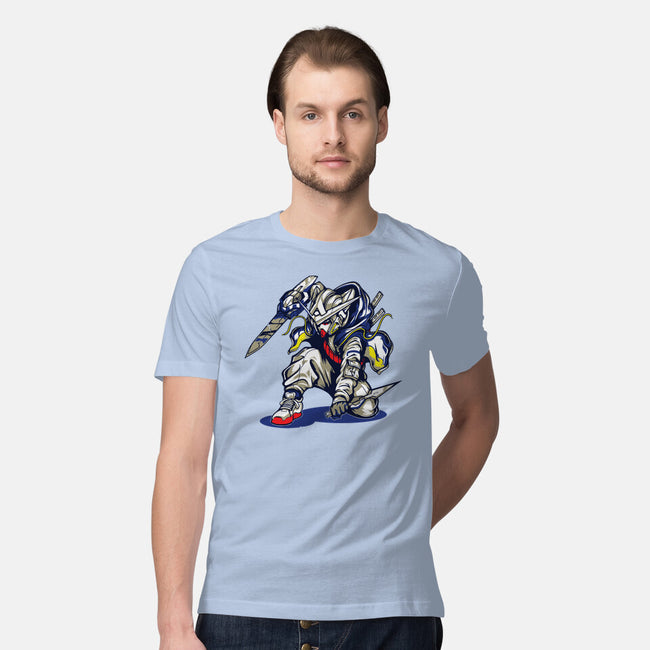 Gundam Ninja-mens premium tee-Rudy