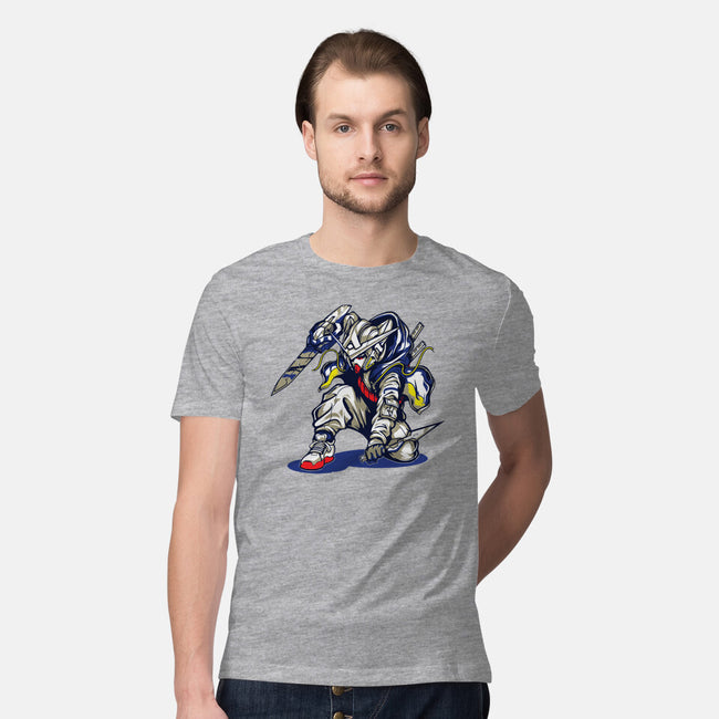 Gundam Ninja-mens premium tee-Rudy
