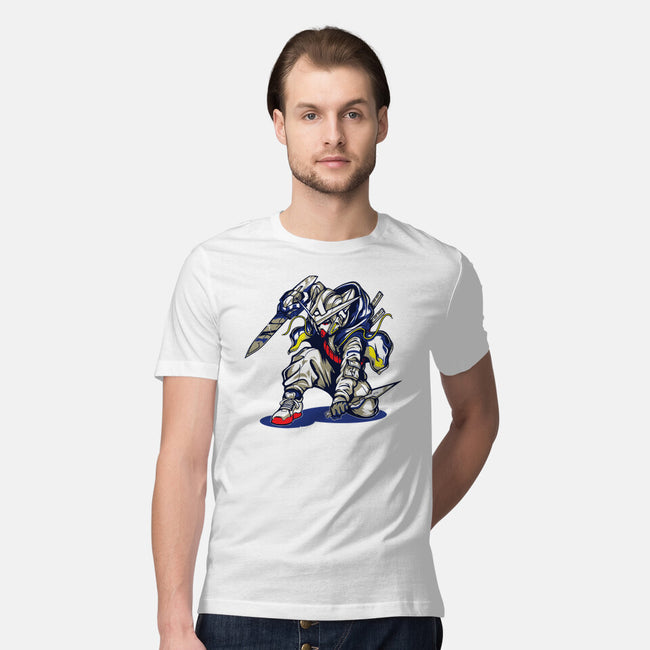Gundam Ninja-mens premium tee-Rudy