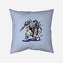 Gundam Ninja-none removable cover w insert throw pillow-Rudy
