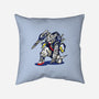 Gundam Ninja-none removable cover throw pillow-Rudy