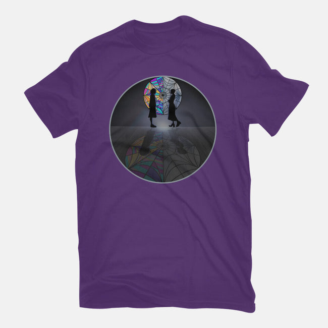 Wednesday's Window-womens fitted tee-Millersshoryotombo