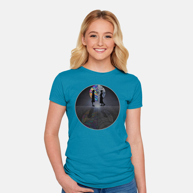 Wednesday's Window-womens fitted tee-Millersshoryotombo