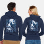 God Of The North-unisex zip-up sweatshirt-Vanadium