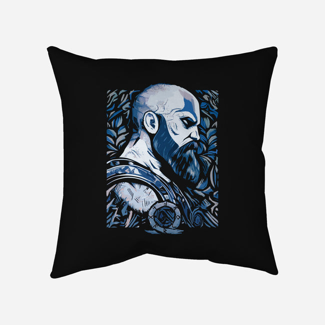 God Of The North-none removable cover w insert throw pillow-Vanadium