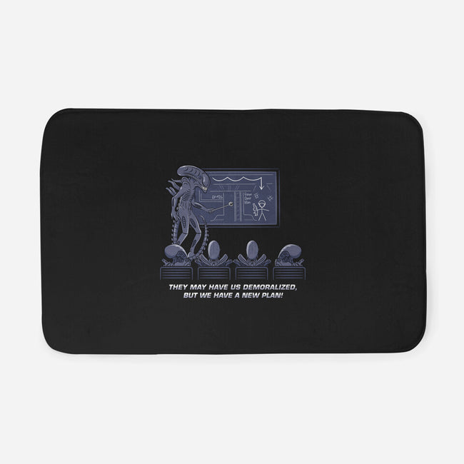 Demoralized Aliens-none memory foam bath mat-rocketman_art