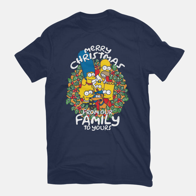 Greetings From The Simpsons-unisex basic tee-turborat14