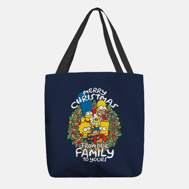 Greetings From The Simpsons-none basic tote bag-turborat14