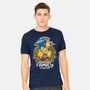 Greetings From The Simpsons-mens heavyweight tee-turborat14