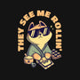 See Me Rollin-none removable cover w insert throw pillow-Mushita
