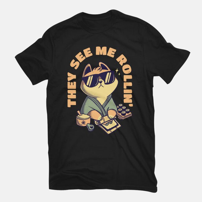See Me Rollin-mens premium tee-Mushita