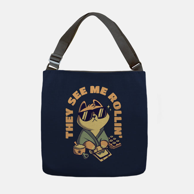 See Me Rollin-none adjustable tote bag-Mushita