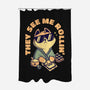 See Me Rollin-none polyester shower curtain-Mushita