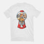 Cat Candies-womens fitted tee-Vallina84