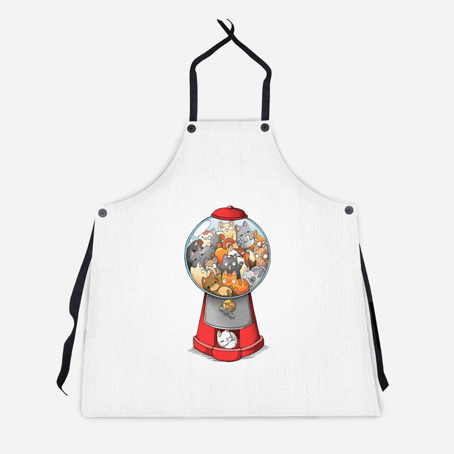 Cat Candies-unisex kitchen apron-Vallina84