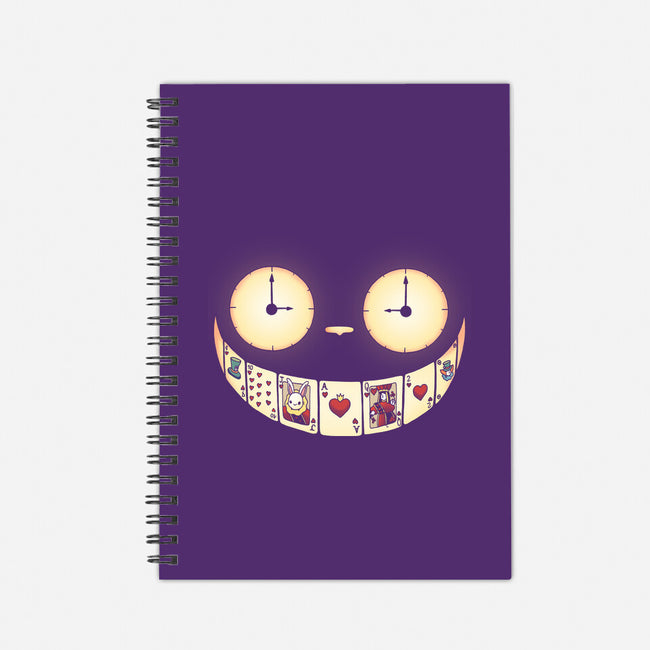 Cheshire Smile-none dot grid notebook-Vallina84