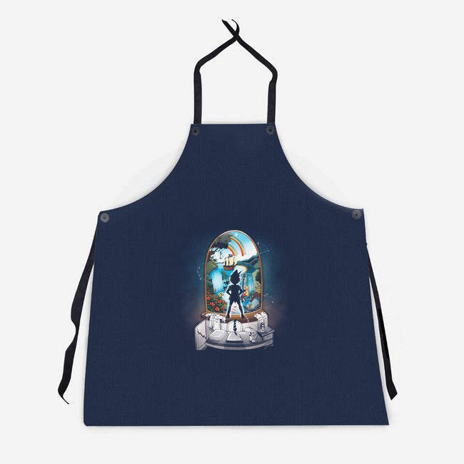 Dreaming Youngness-unisex kitchen apron-Vallina84