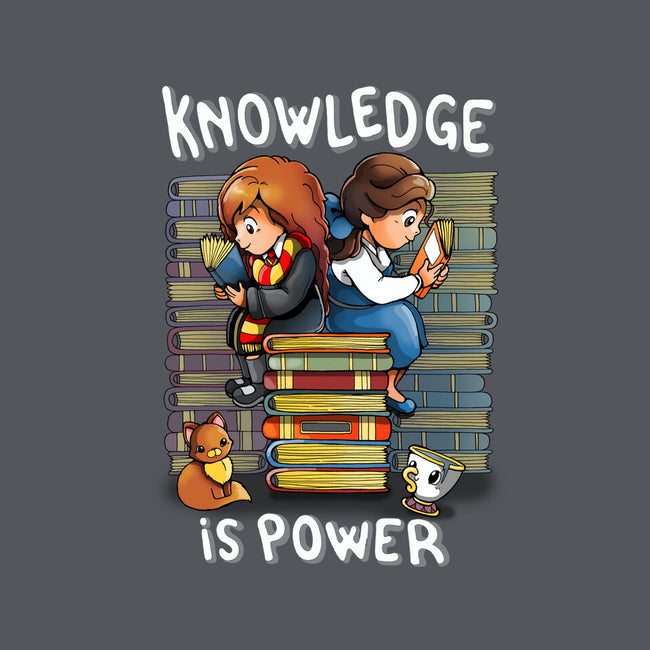 Knowledge Is Power-womens fitted tee-Vallina84