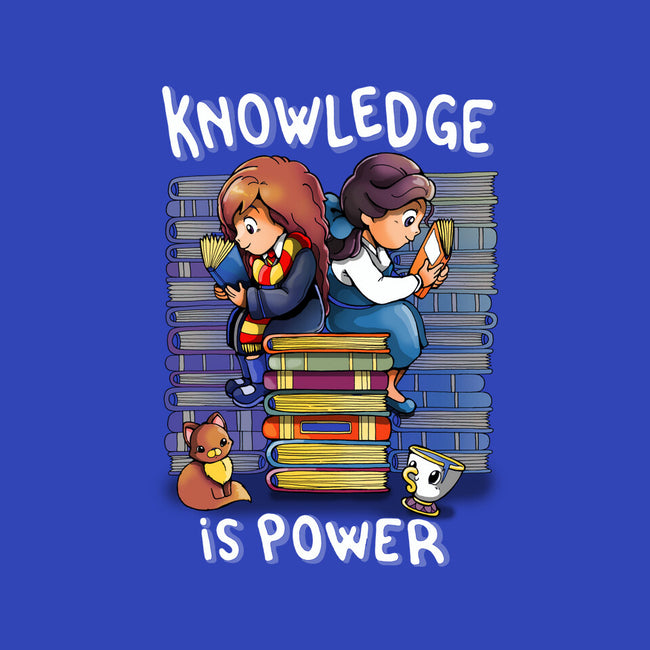 Knowledge Is Power-womens fitted tee-Vallina84
