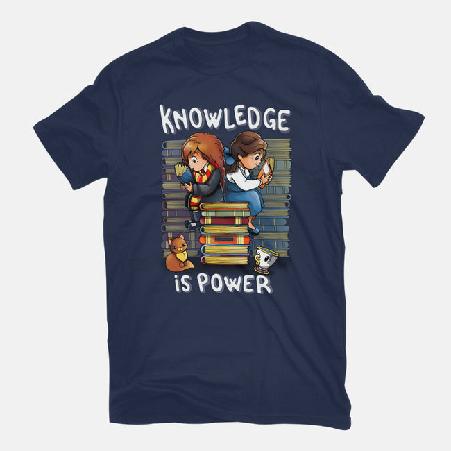 Knowledge Is Power-mens premium tee-Vallina84