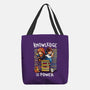 Knowledge Is Power-none basic tote bag-Vallina84