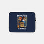 Knowledge Is Power-none zippered laptop sleeve-Vallina84