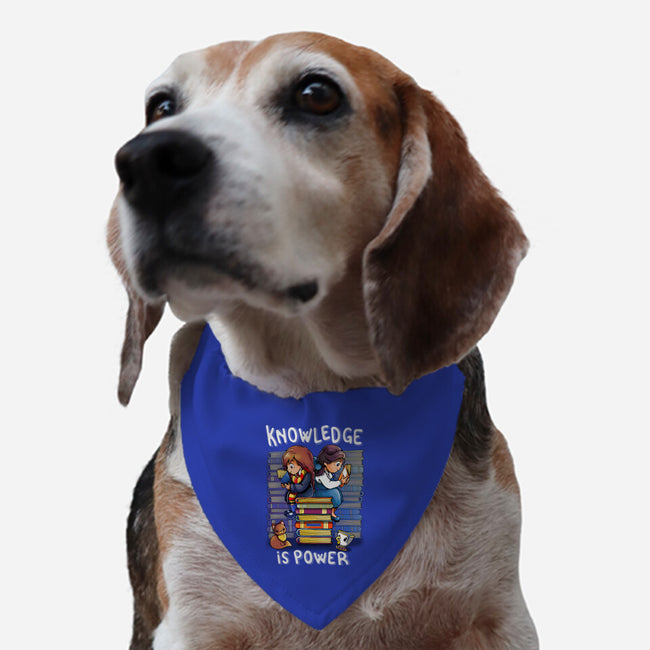 Knowledge Is Power-dog adjustable pet collar-Vallina84