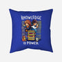 Knowledge Is Power-none removable cover w insert throw pillow-Vallina84
