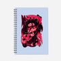 The Crow Eyes-none dot grid notebook-Kabuto Studio