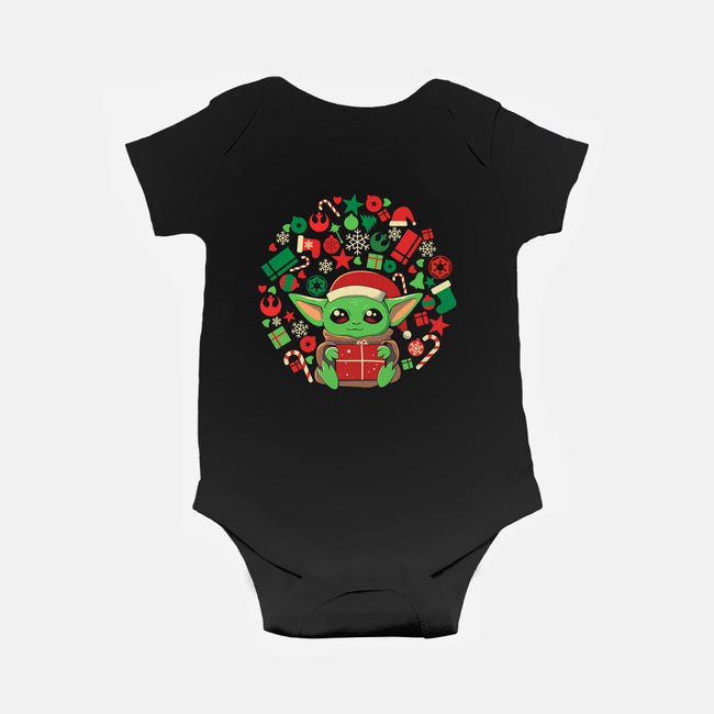 Christmas Force-baby basic onesie-erion_designs