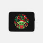 Christmas Force-none zippered laptop sleeve-erion_designs