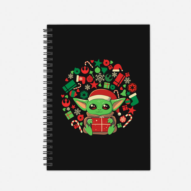 Christmas Force-none dot grid notebook-erion_designs