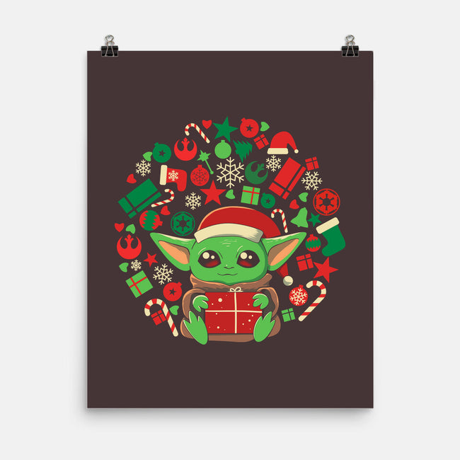 Christmas Force-none matte poster-erion_designs