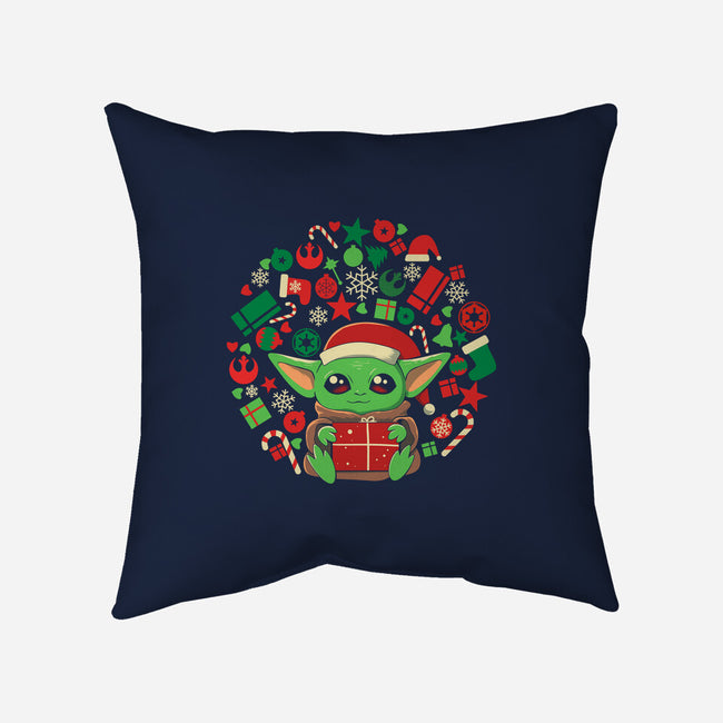 Christmas Force-none removable cover throw pillow-erion_designs