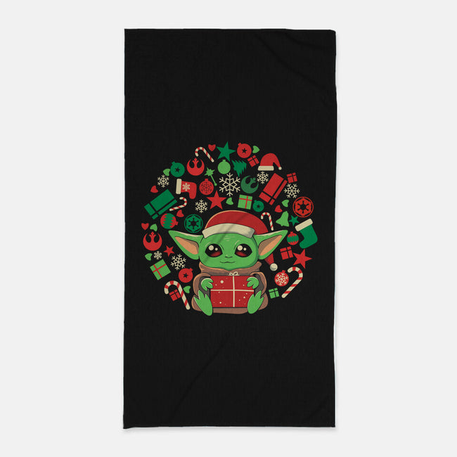 Christmas Force-none beach towel-erion_designs