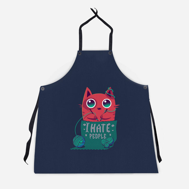 Don't Like People-unisex kitchen apron-erion_designs