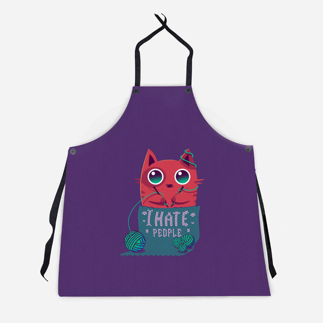 Don't Like People-unisex kitchen apron-erion_designs