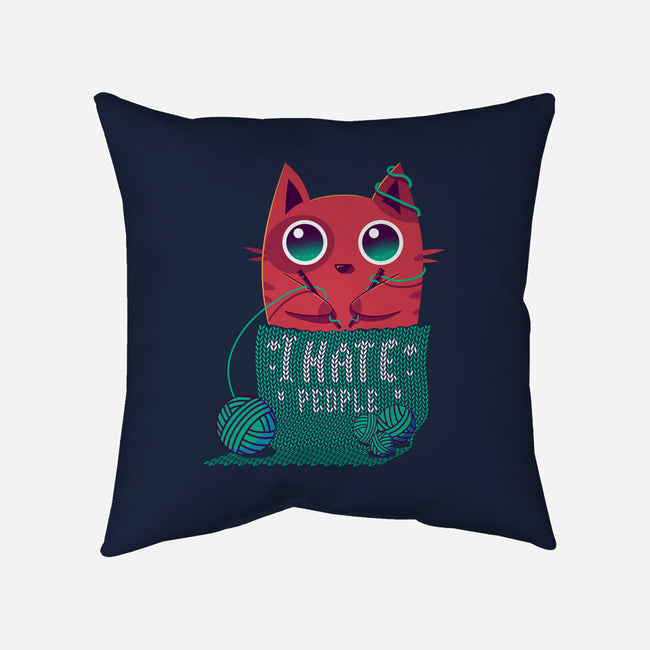 Don't Like People-none removable cover w insert throw pillow-erion_designs